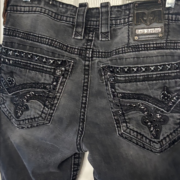 Rock Revival Gerald Slim Stretch Jean 34 - Picture 9 of 9